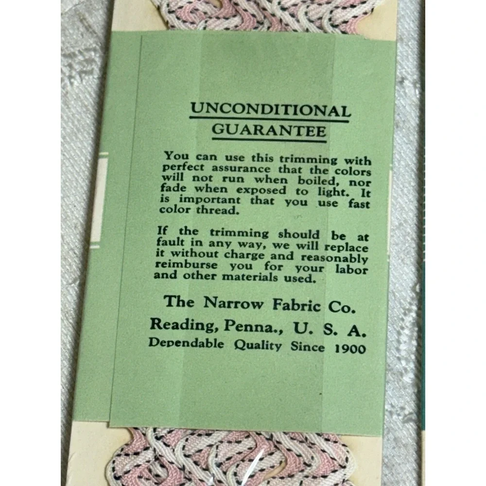 Vintage Nufashond & Wright's Rick Rack | Mercerized Cotton Trims | 15¢ Packaging